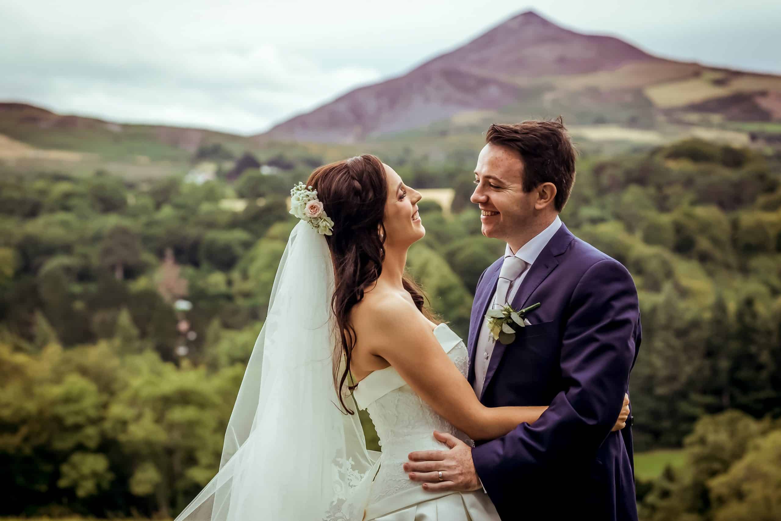 wicklow wedding sugar loaf mountain